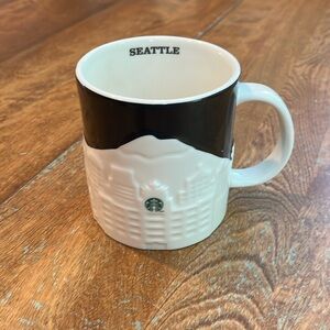 Starbucks city mug Seattle skyline 2012